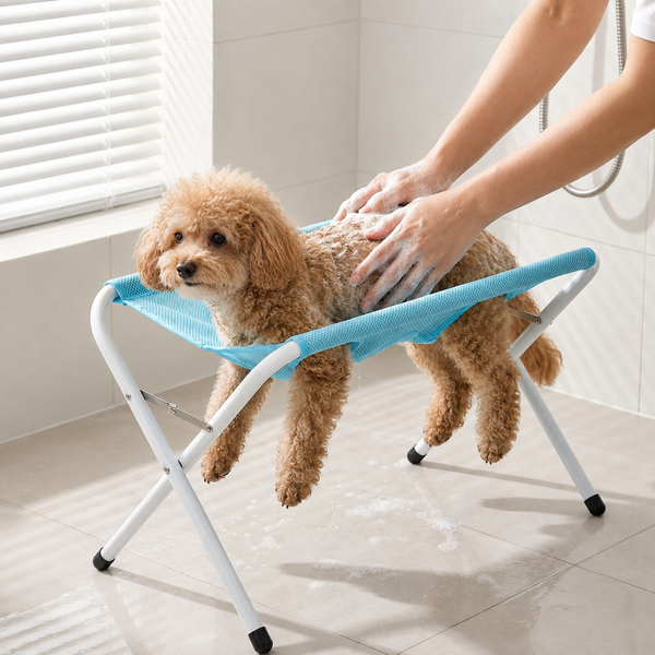 Foldable Pet Bathing Stand Hammock Furlouve