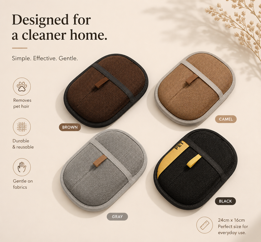 Pet Hair Removal Glove for Furniture, Clothing & Sofas Furlouve