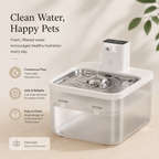 Smart Pet Water Fountain – Wireless Auto-Dispensing Furlouve