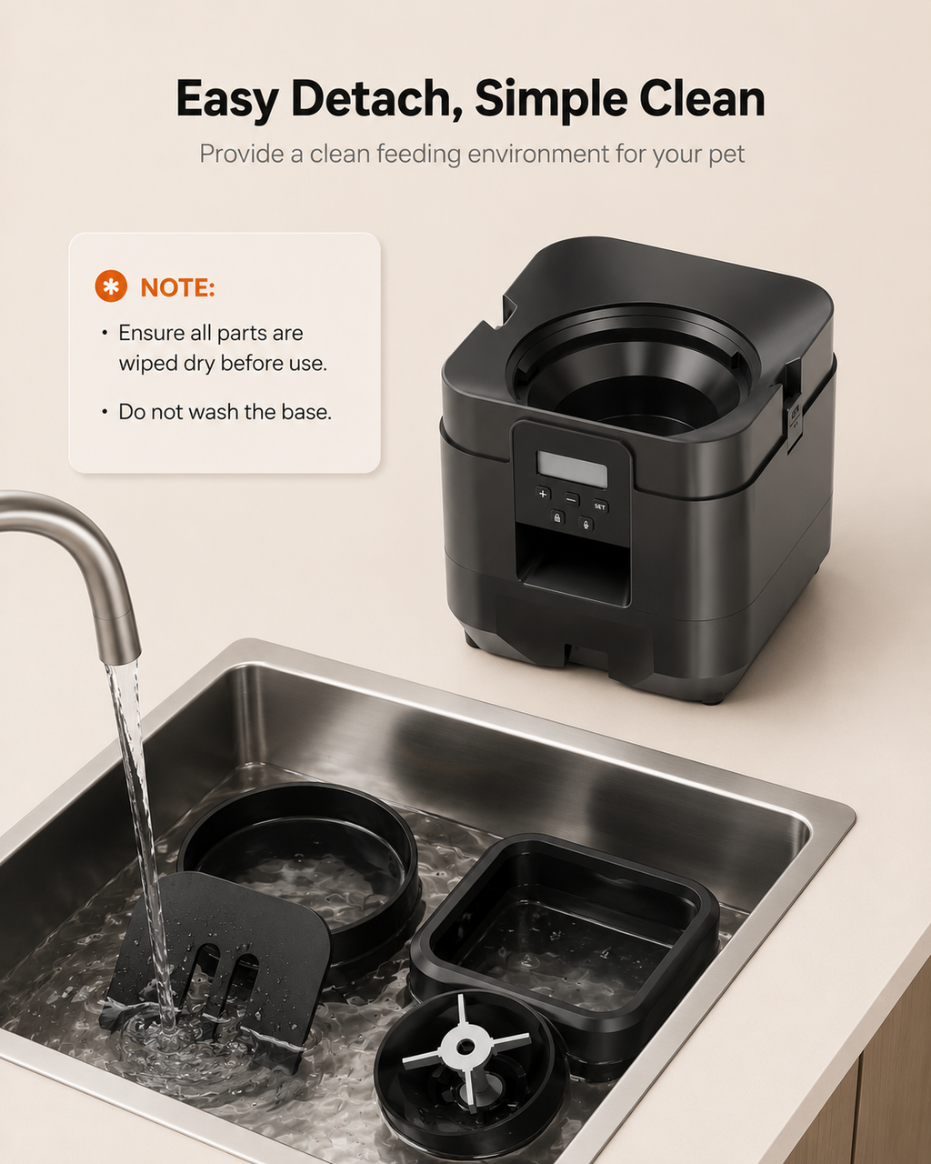 Automatic Pet Feeder With Programmable Timer Furlouve