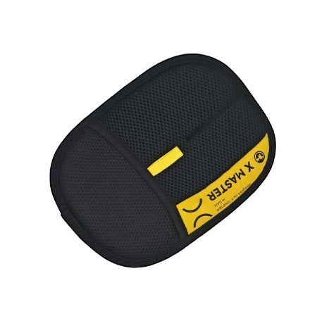 Furlouve Pet Hair Removal Glove with black mesh and yellow accent