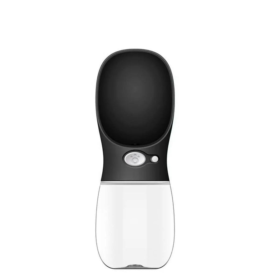 Furlouve blue portable pet water bottle with one-touch operation and leak-proof design. Made from BPA-free ABS and PC plastic.