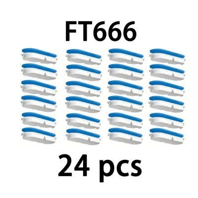 Furlouve blue and white staplers, pack of 24